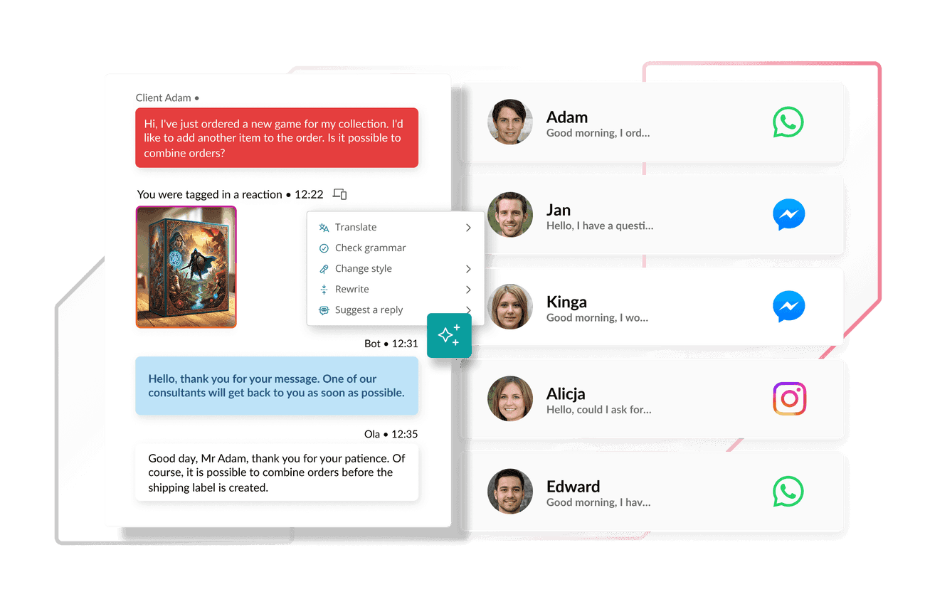 website chat