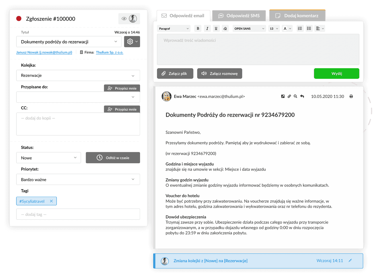 system ticketing do rezerwacji wycieczek 