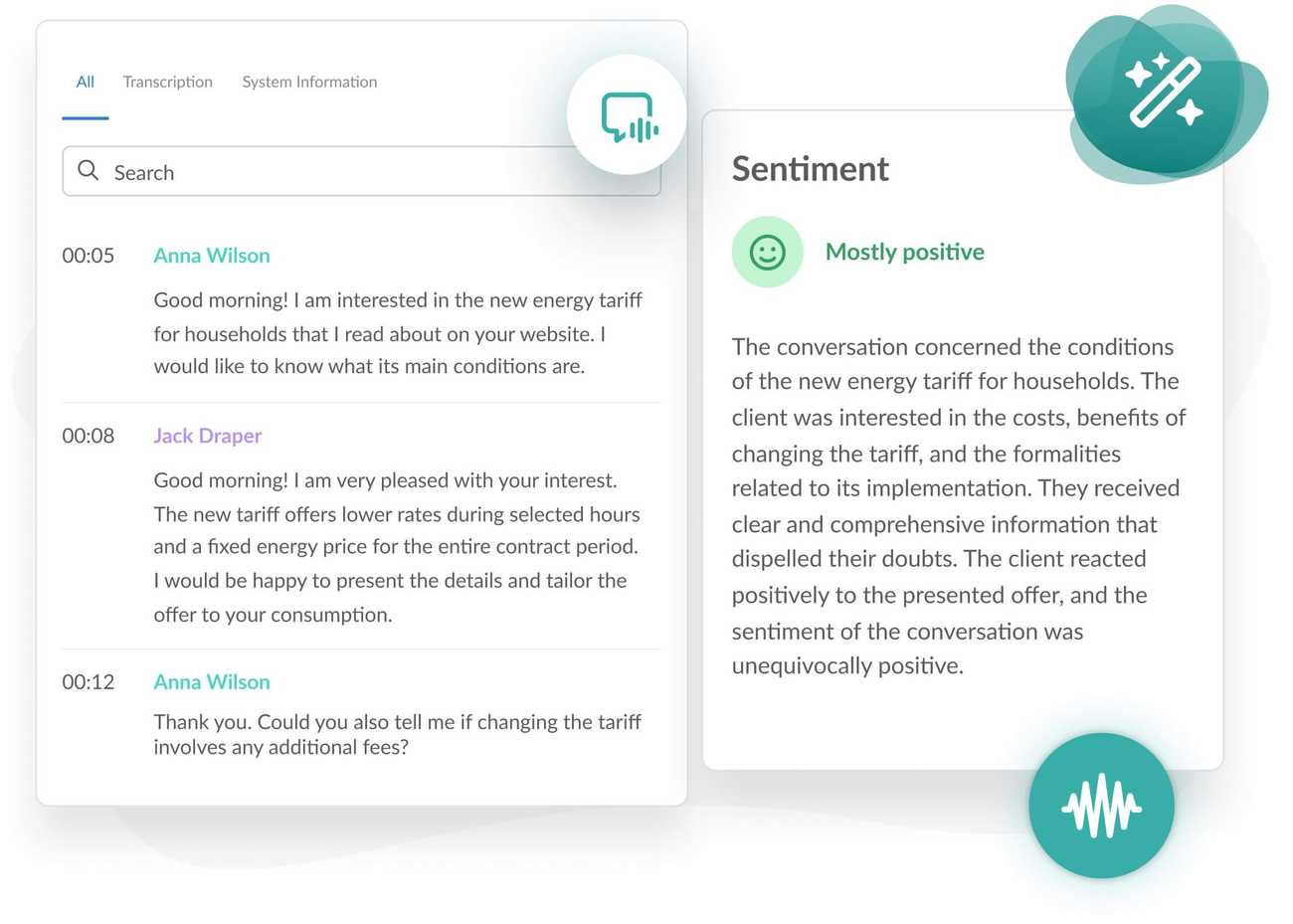 AI Voice Analytics - a new quality in energy sales