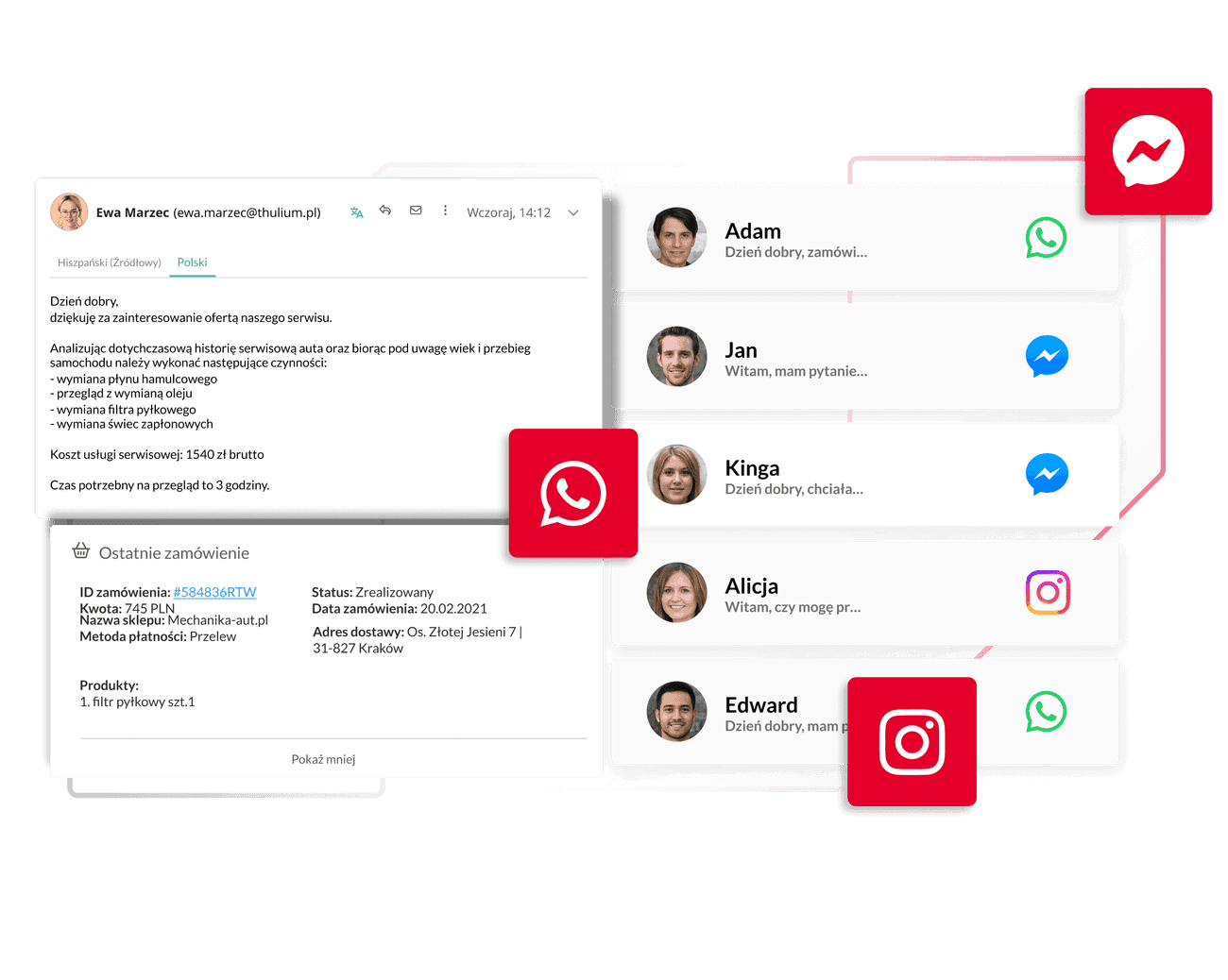 Integracja Thulium z Whatsappem