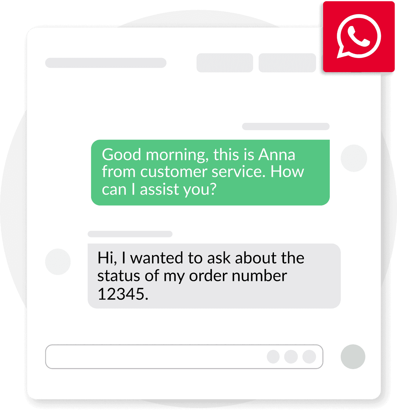 Integration with Whatsapp