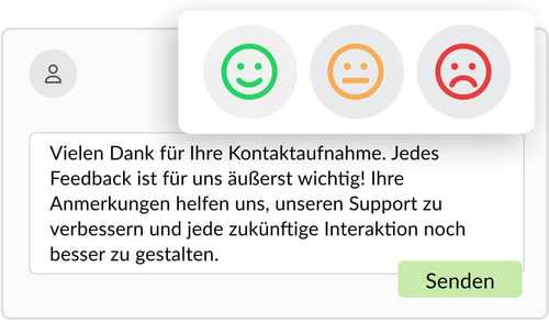 Bewerten von Gesprächen