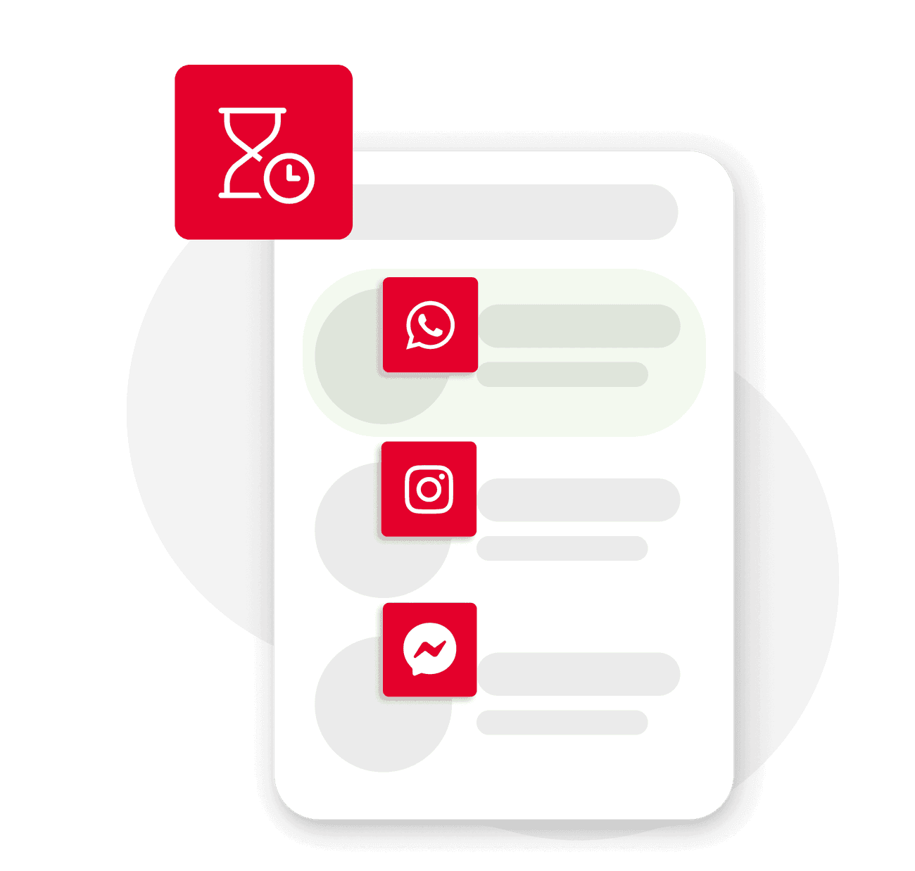 Social media 24h w contact center