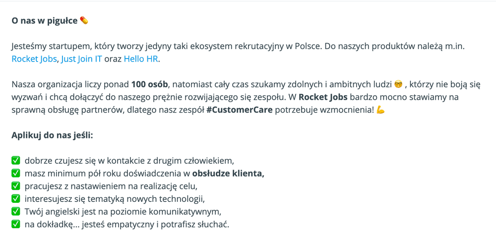 ogłoszenie rekrutacyjne