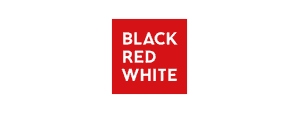 logo black red white