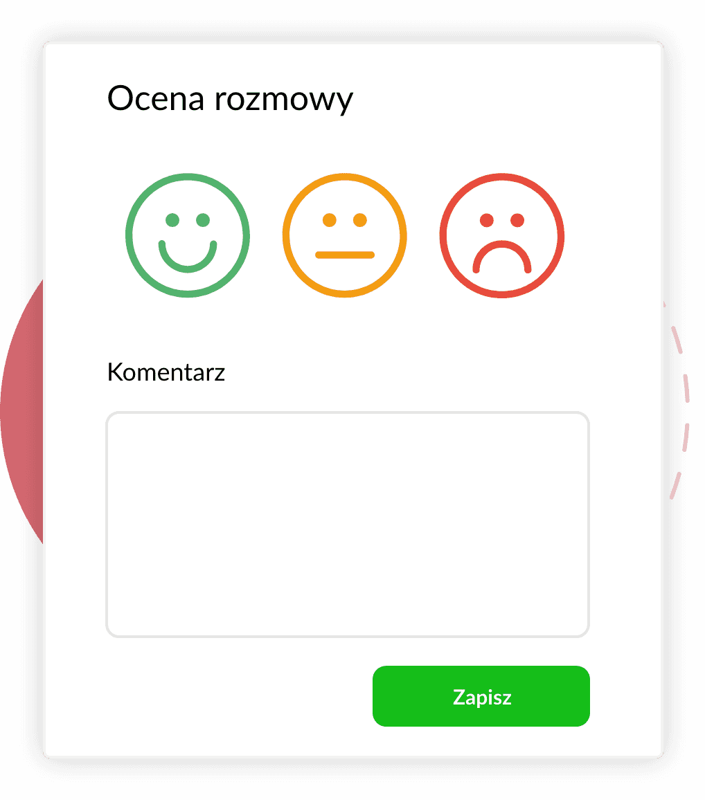 ocena rozmów