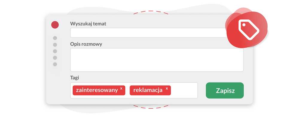tagowanie zgłoszeń