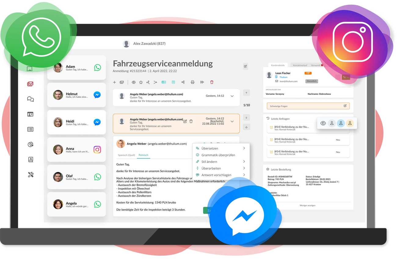 Integrieren Sie Meta Business Messaging mit anderen Kanälen